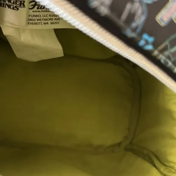 Funko Stranger Things Mini Backpack Blacklight & Neon EUC - Picture 10 of 13